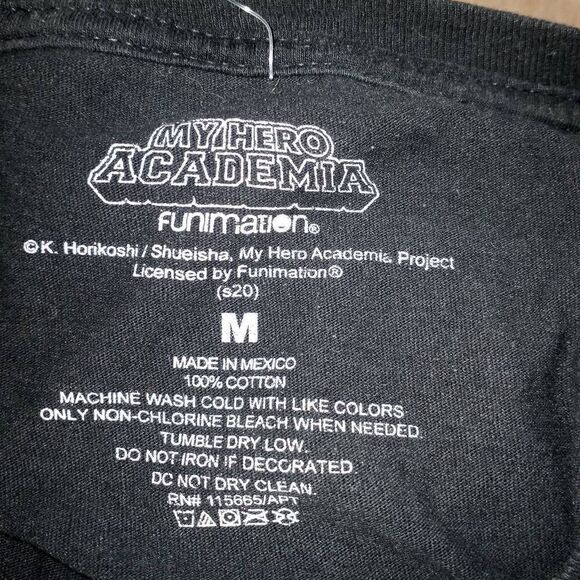 FUNIMATION MY HERO ACADEMIA LEAGUE OF VILLINS SZ.M EUC - Picture 4 of 4